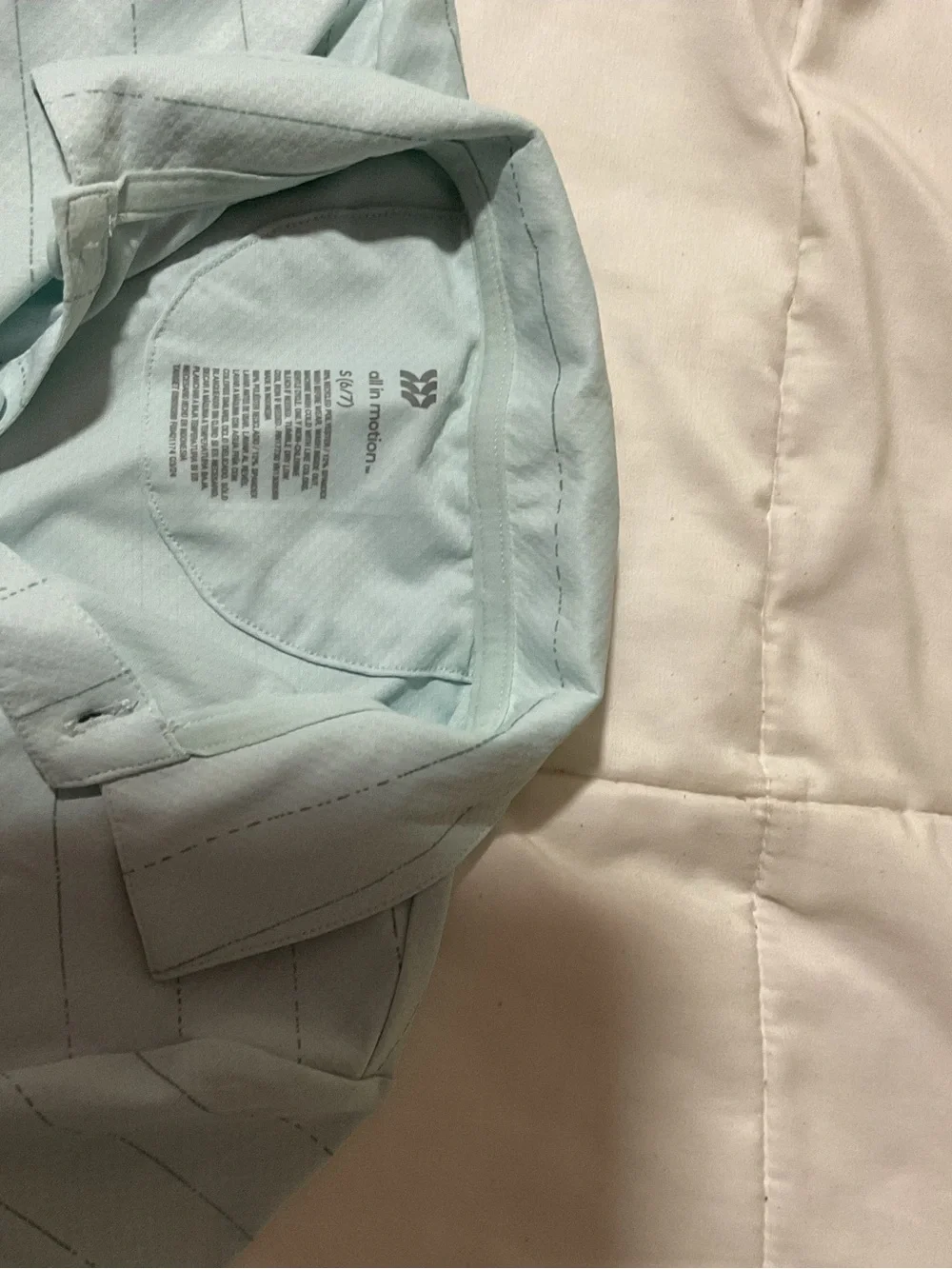 all in motion Light Blue Striped Polo Shirt for Kids